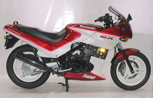 Download Kawasaki Gpz500s German repair manual